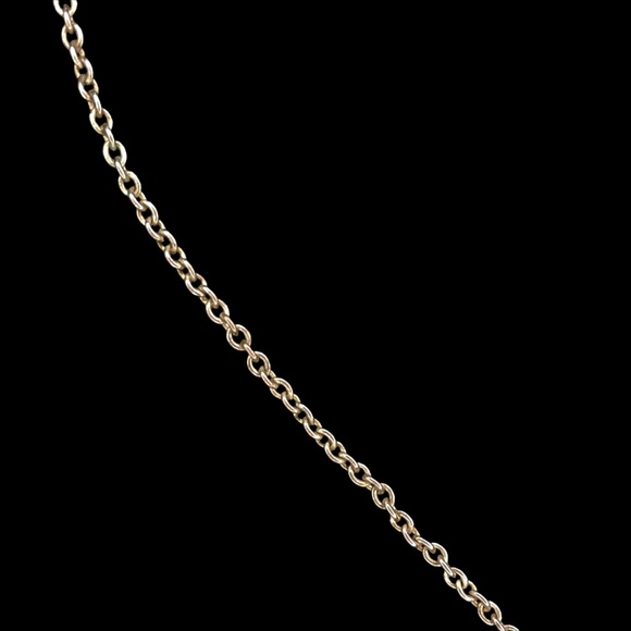 Vintage Pink Rhinestone Encrusted Heart Pendant Necklace - Picture 5 of 7